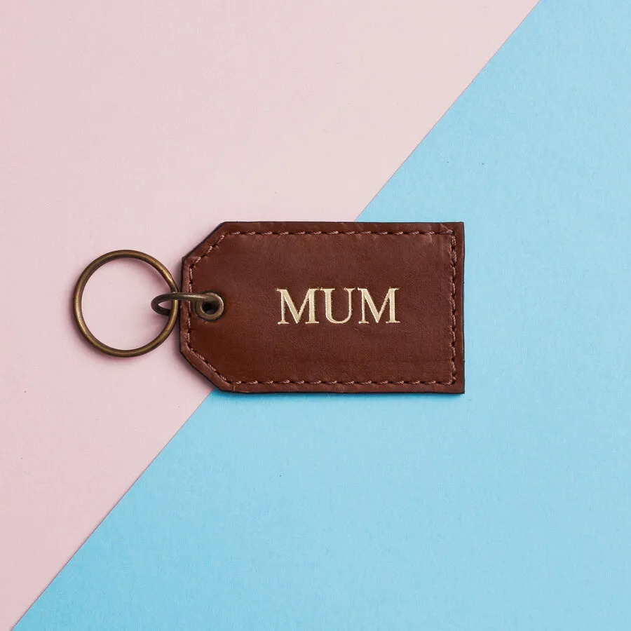 Leather Key Ring