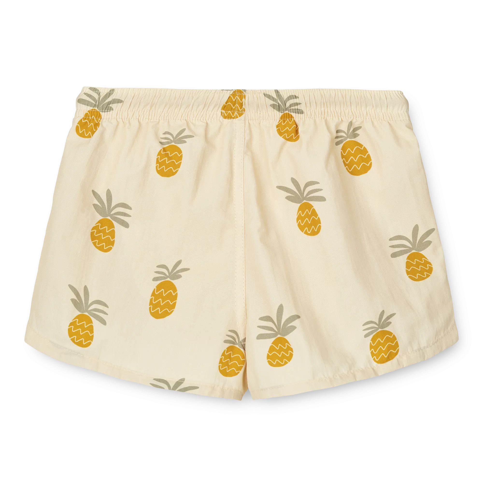 Liewood Aiden Printed Board Shorts - Pineapples Cloud Cream