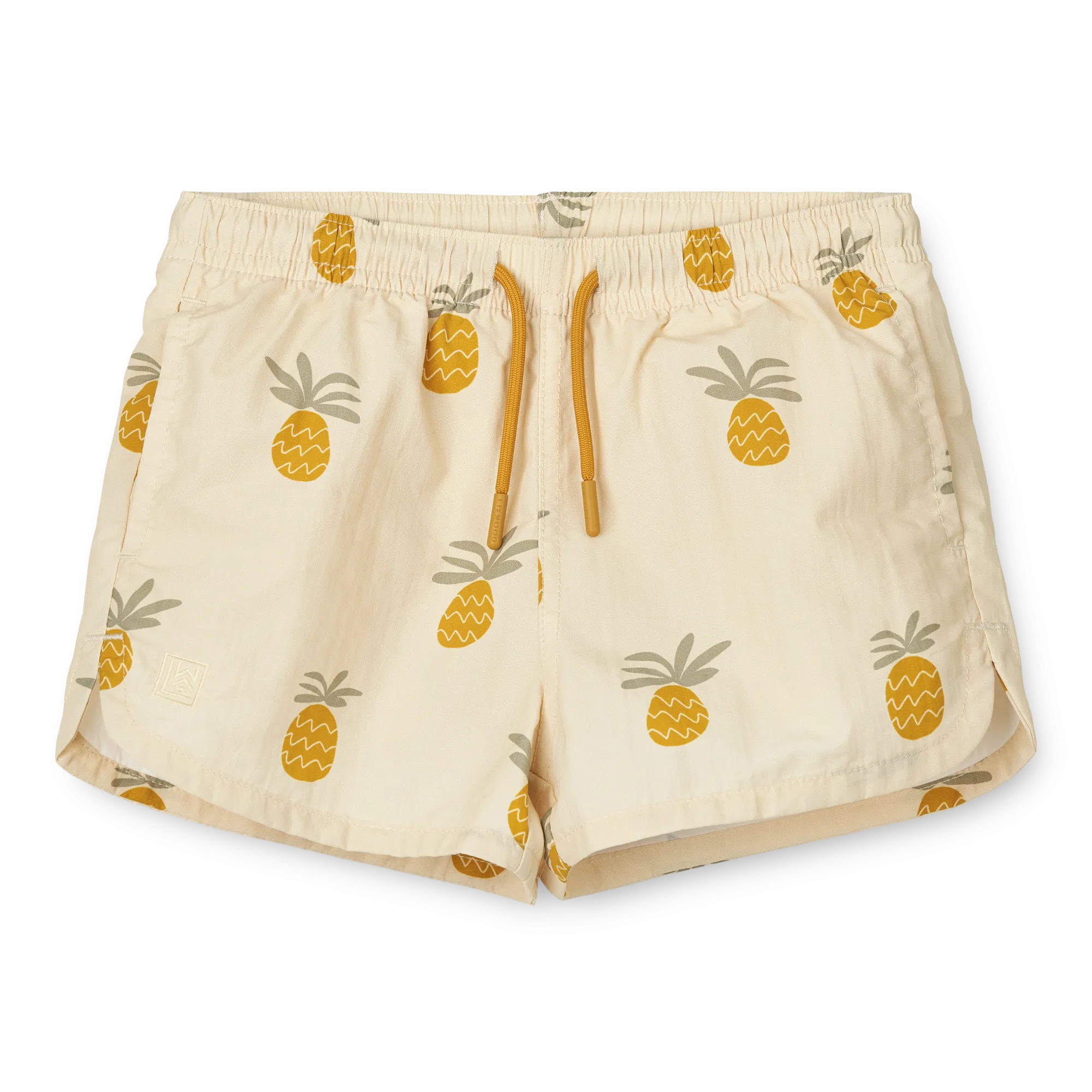 Liewood Aiden Printed Board Shorts - Pineapples Cloud Cream