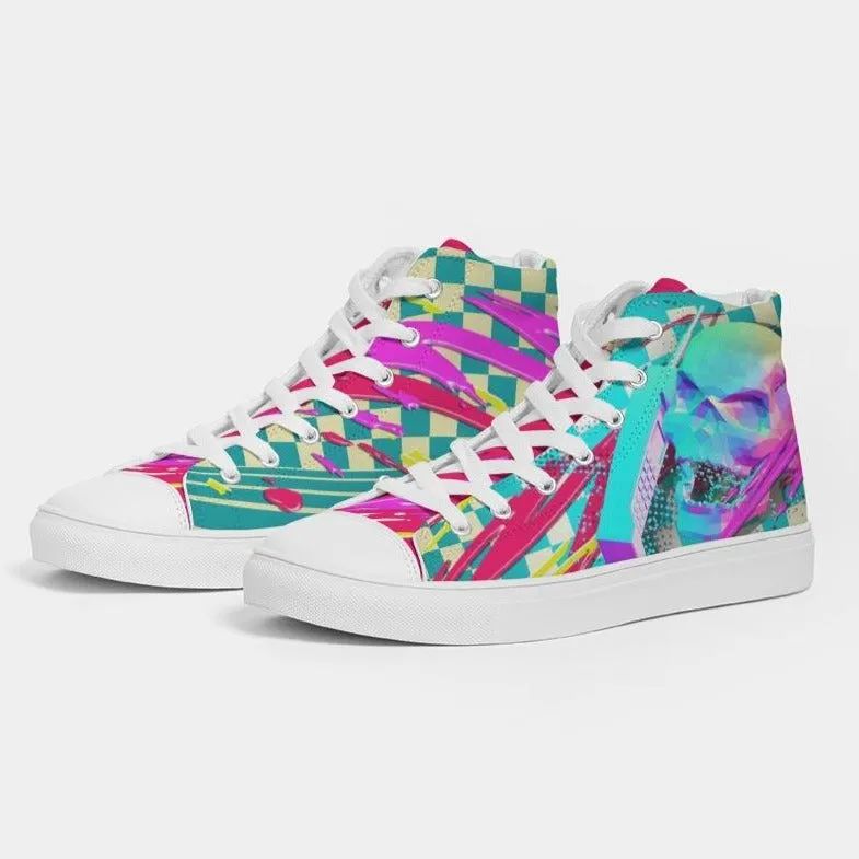 Men's Phone talk Hightop Canvas Shoe