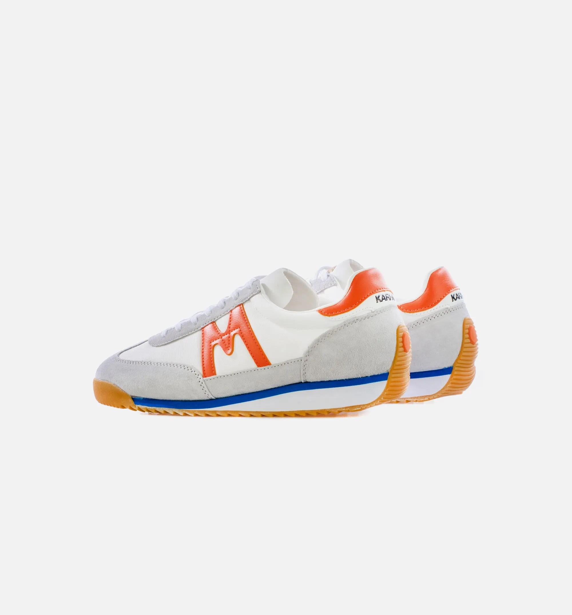 Mestari White Flame Mens Lifestyle Shoe - White/Orange