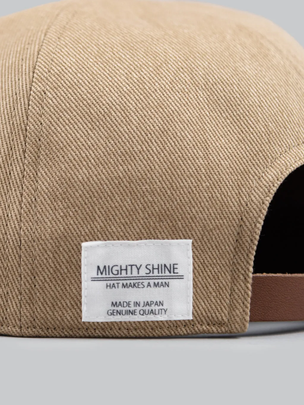 Mighty Shine Flip Cap C-Twill Beige