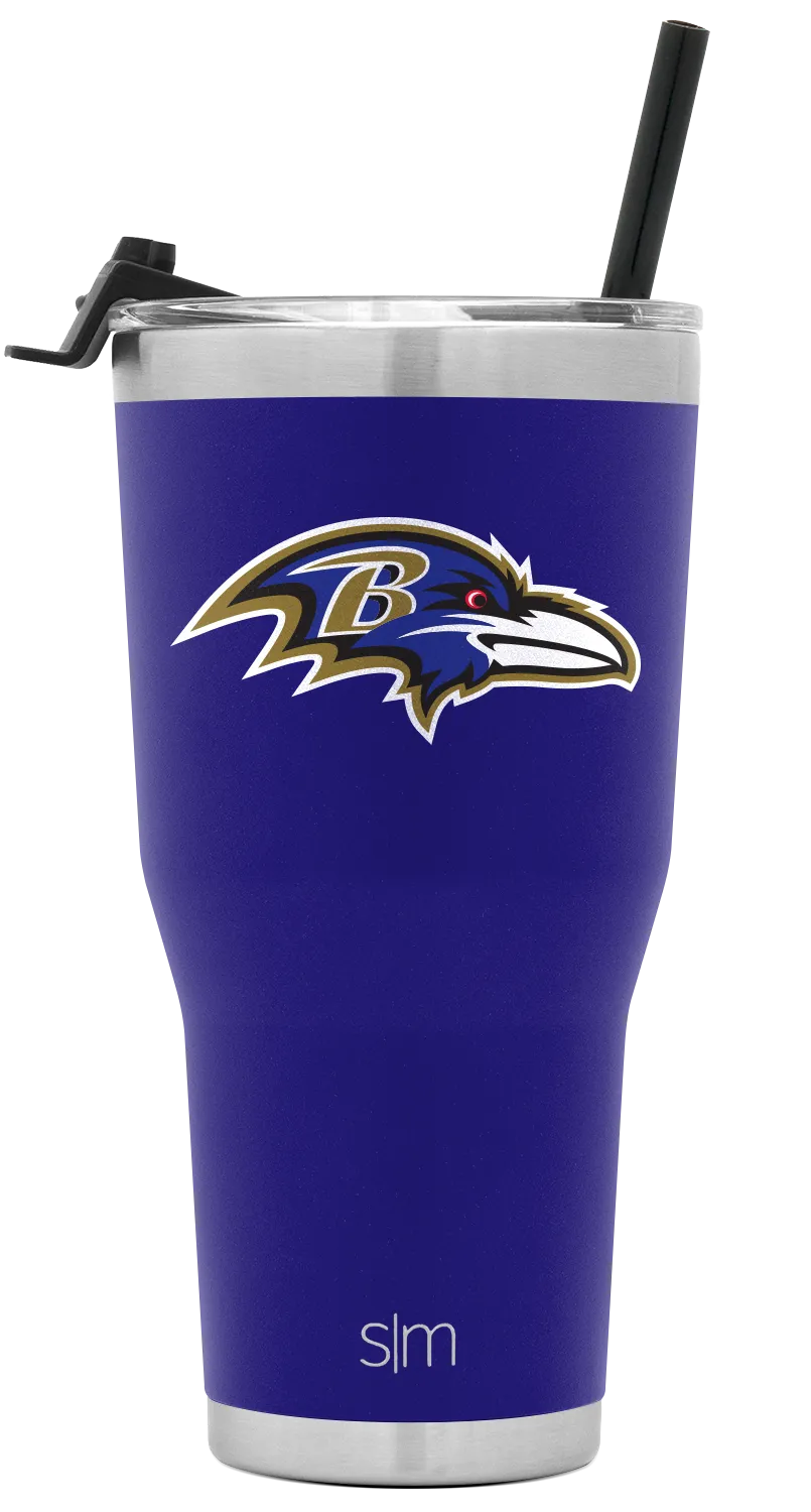 NFL Cruiser Tumbler with Flip Lid and Straw