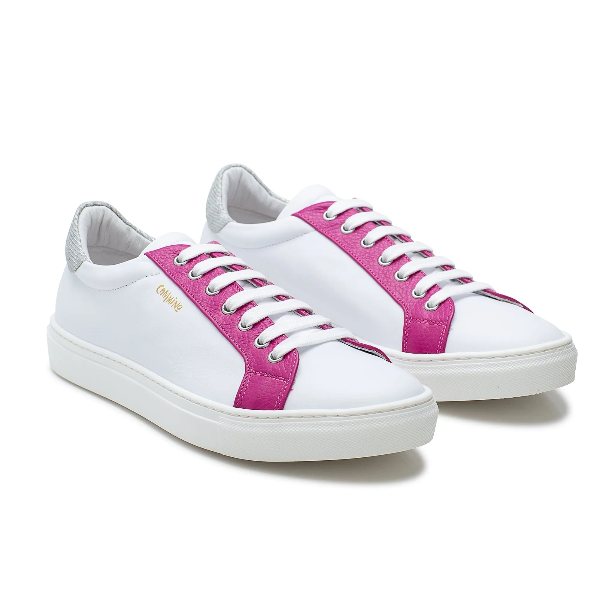 Orvieto - Pink and Silver Sparkles Sneaker