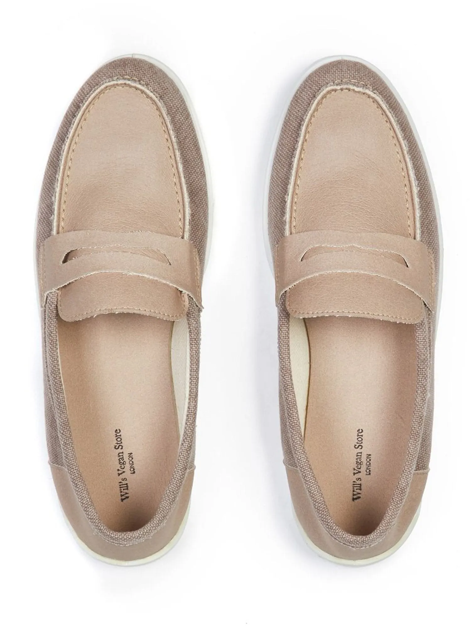 Recycled Penny Loafers