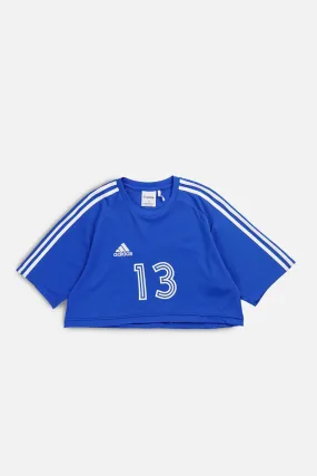 Rework Crop Adidas Soccer Jersey - S