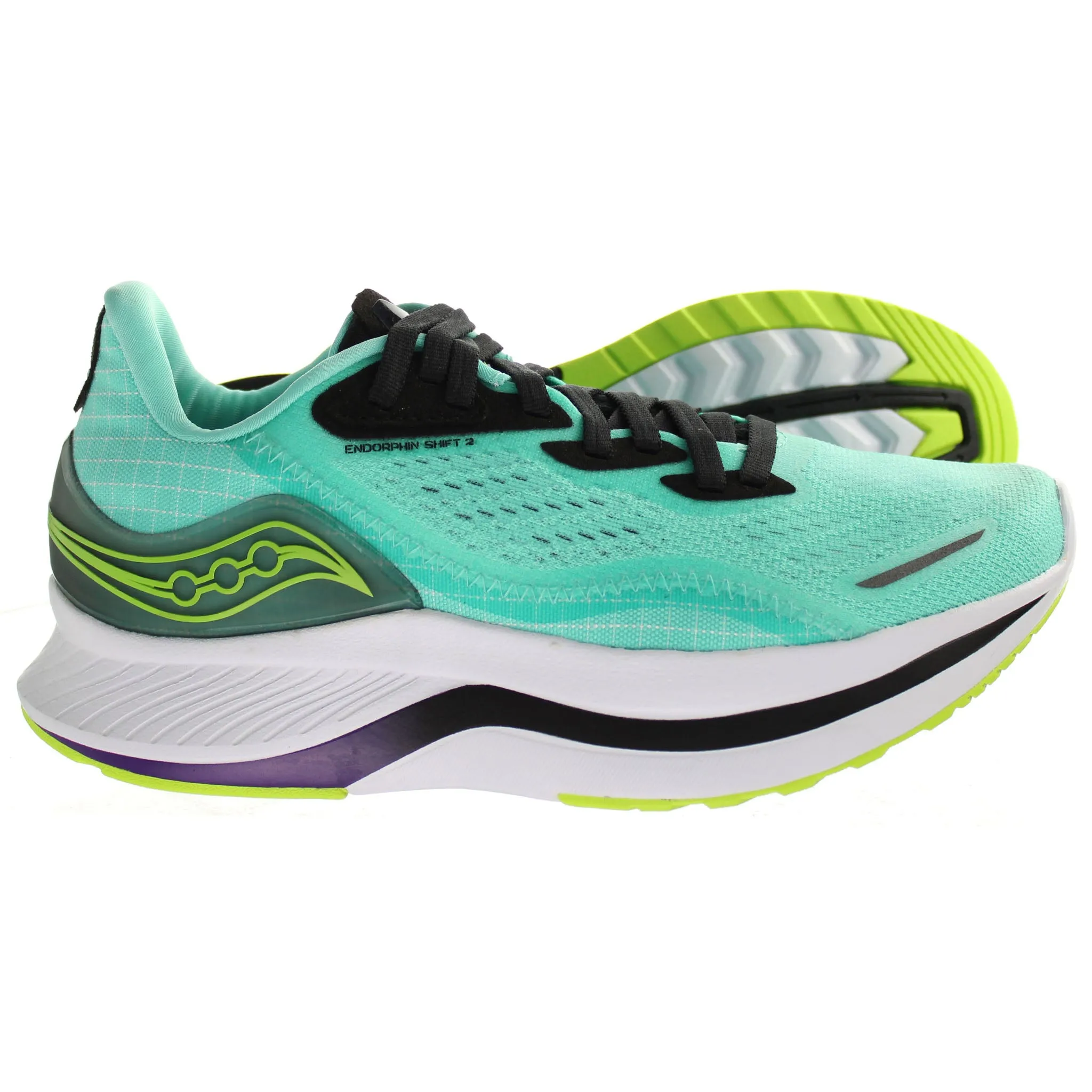 Saucony Endorphin Shift 2 Green Womens Running Trainers