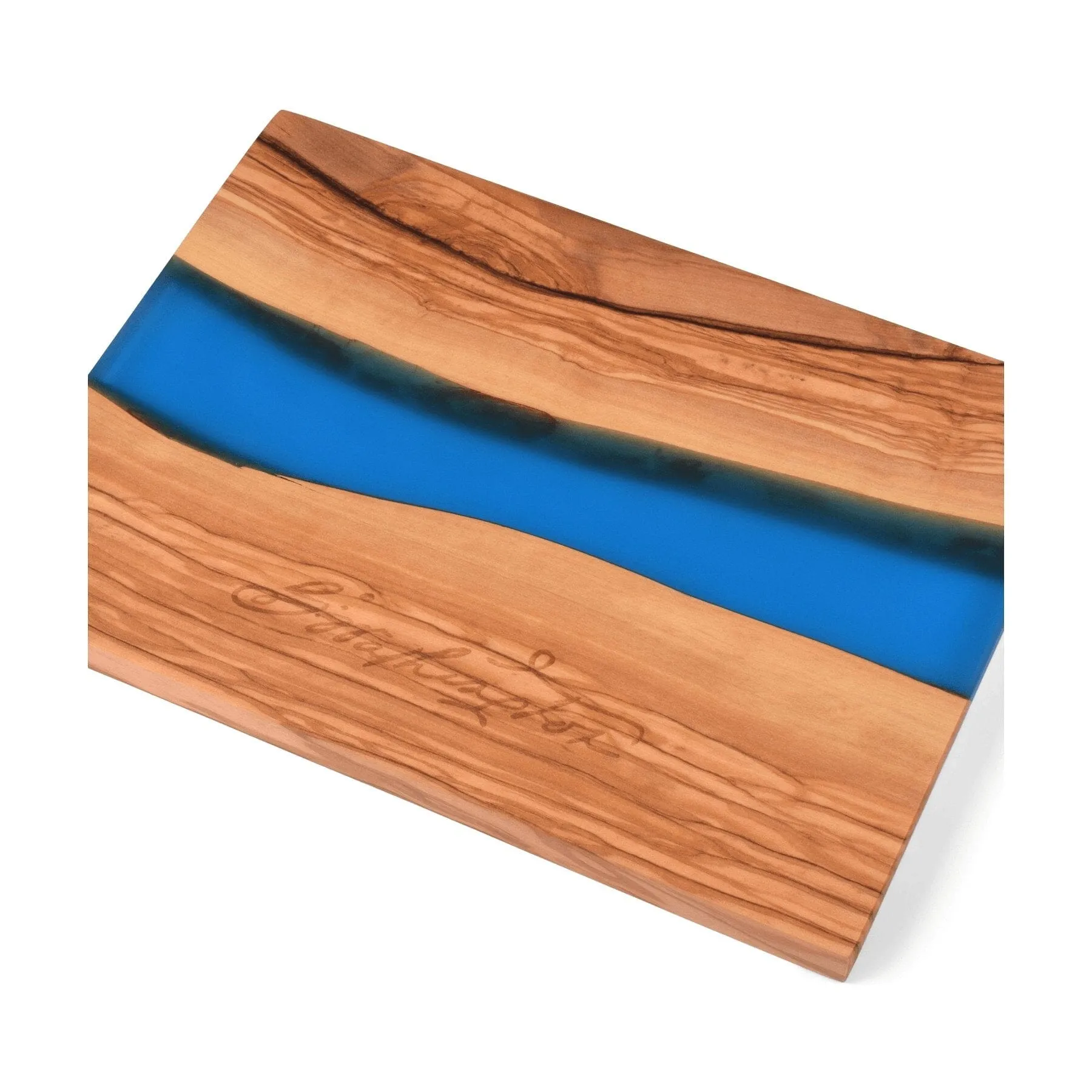 Signature Olive Wood & Epoxy Serving Board