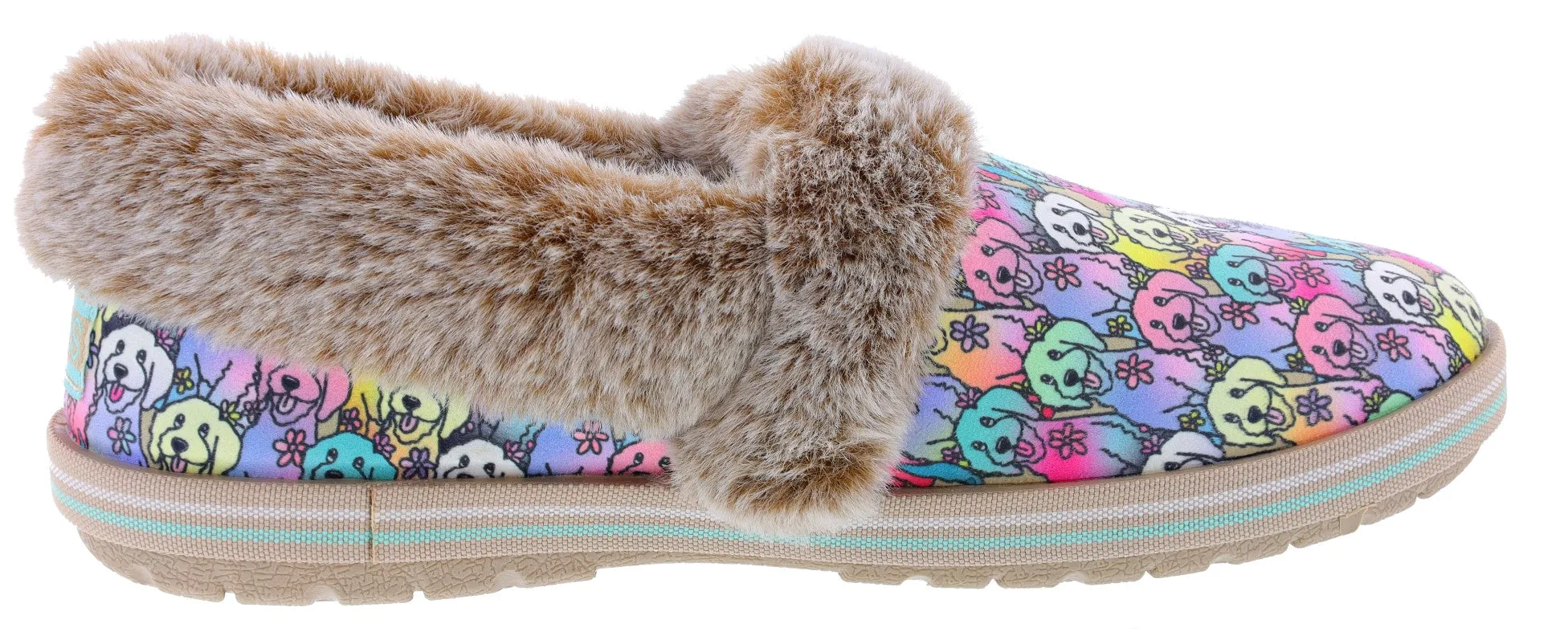 Skechers Bob's Women's Too Cozy Winter Howl Memory Foam Slippers