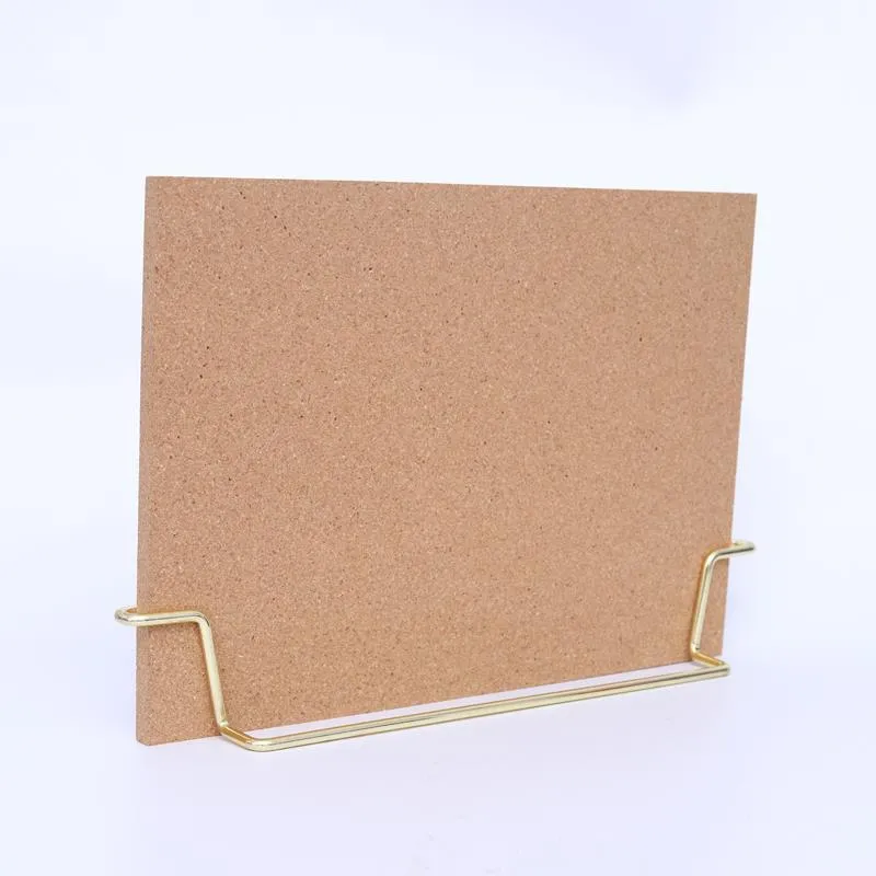 Standing Cork Bulletin Board - Rose Gold/Gold