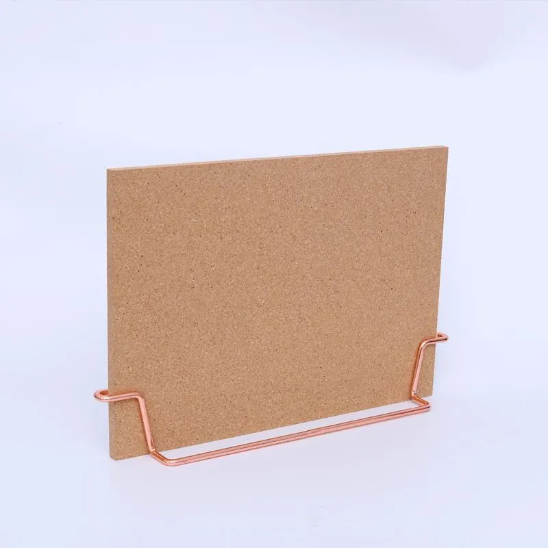 Standing Cork Bulletin Board - Rose Gold/Gold