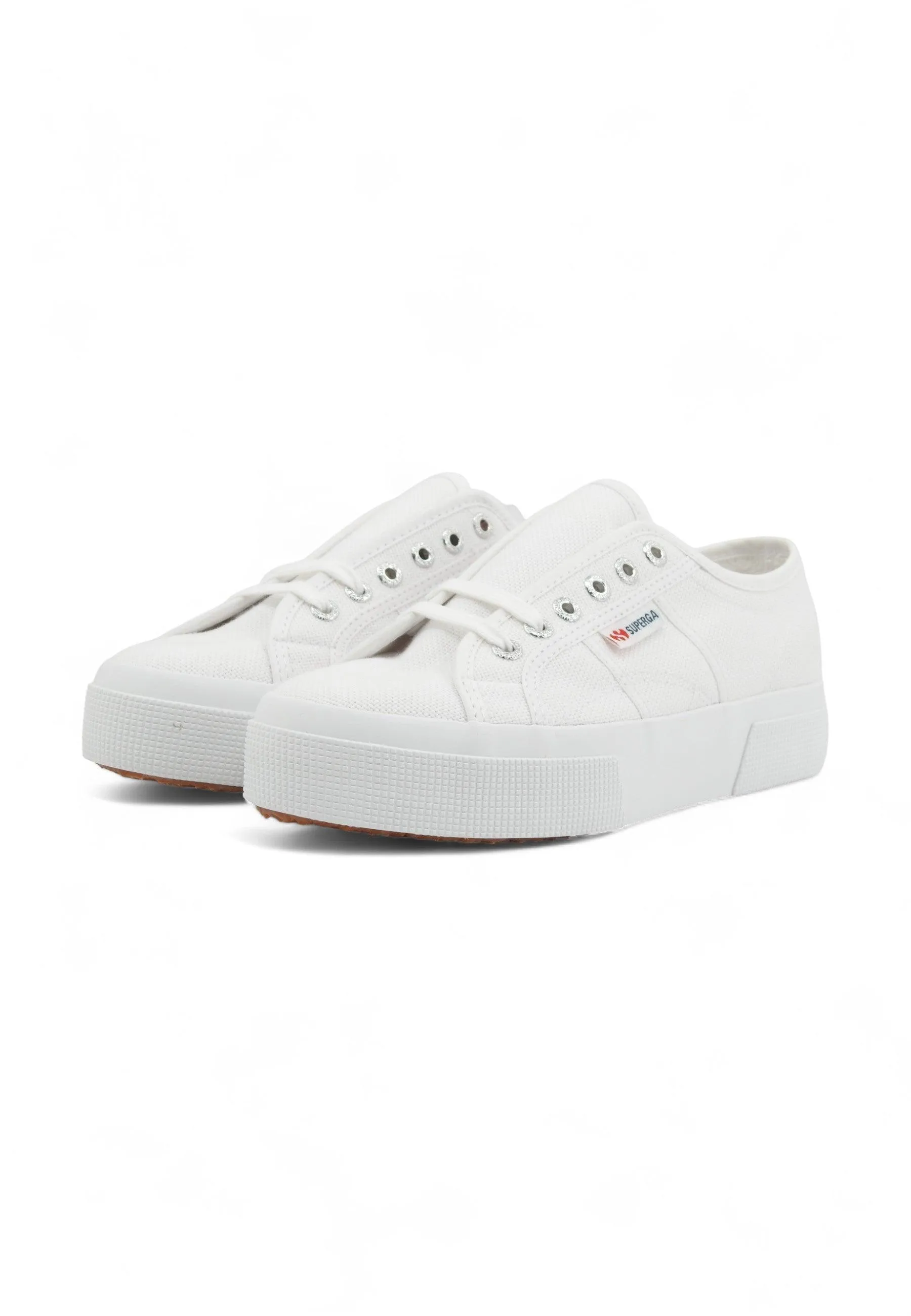 SUPERGA 2740 Platform Sneaker Donna White S21384W