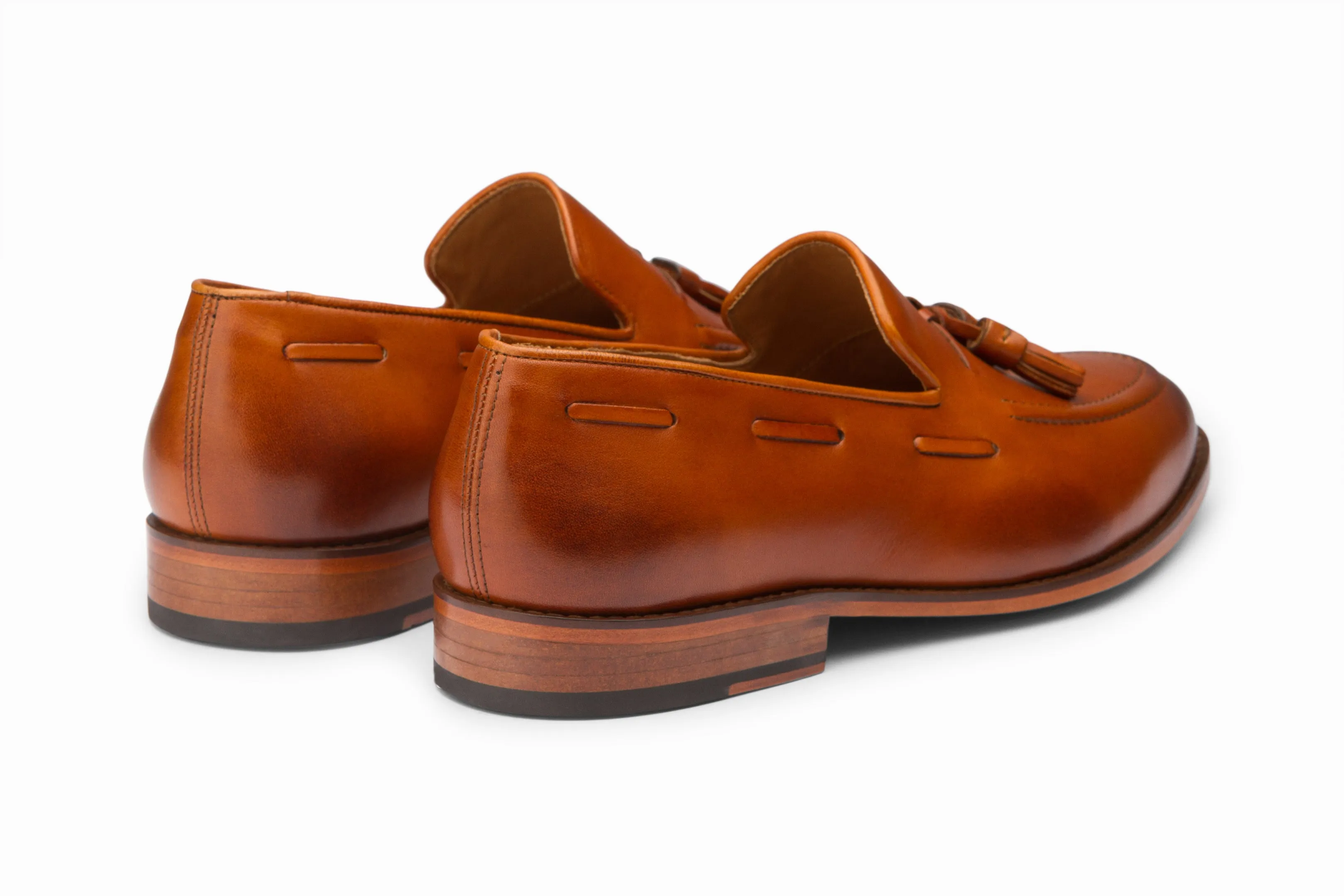 Tassel Loafers - Tan