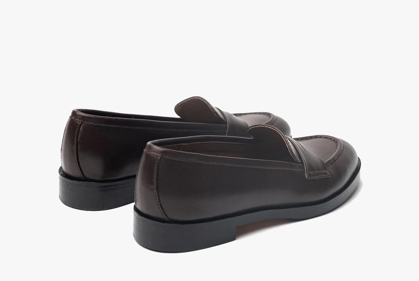 The Bonnie Penny Loafers - Oxblood Burgundy