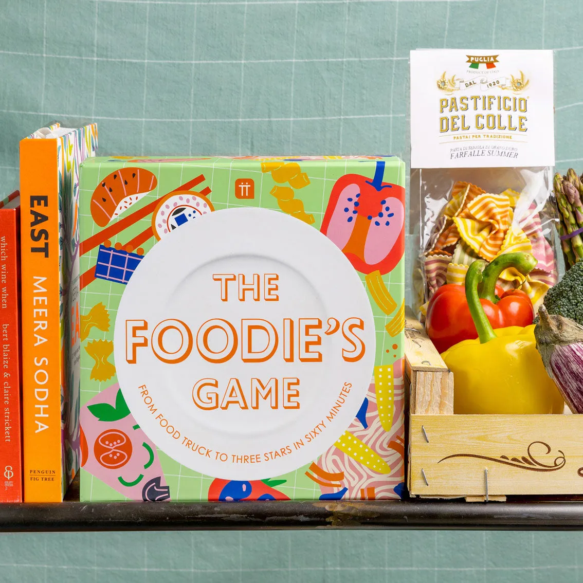 'The Foodie's Game' Board Game